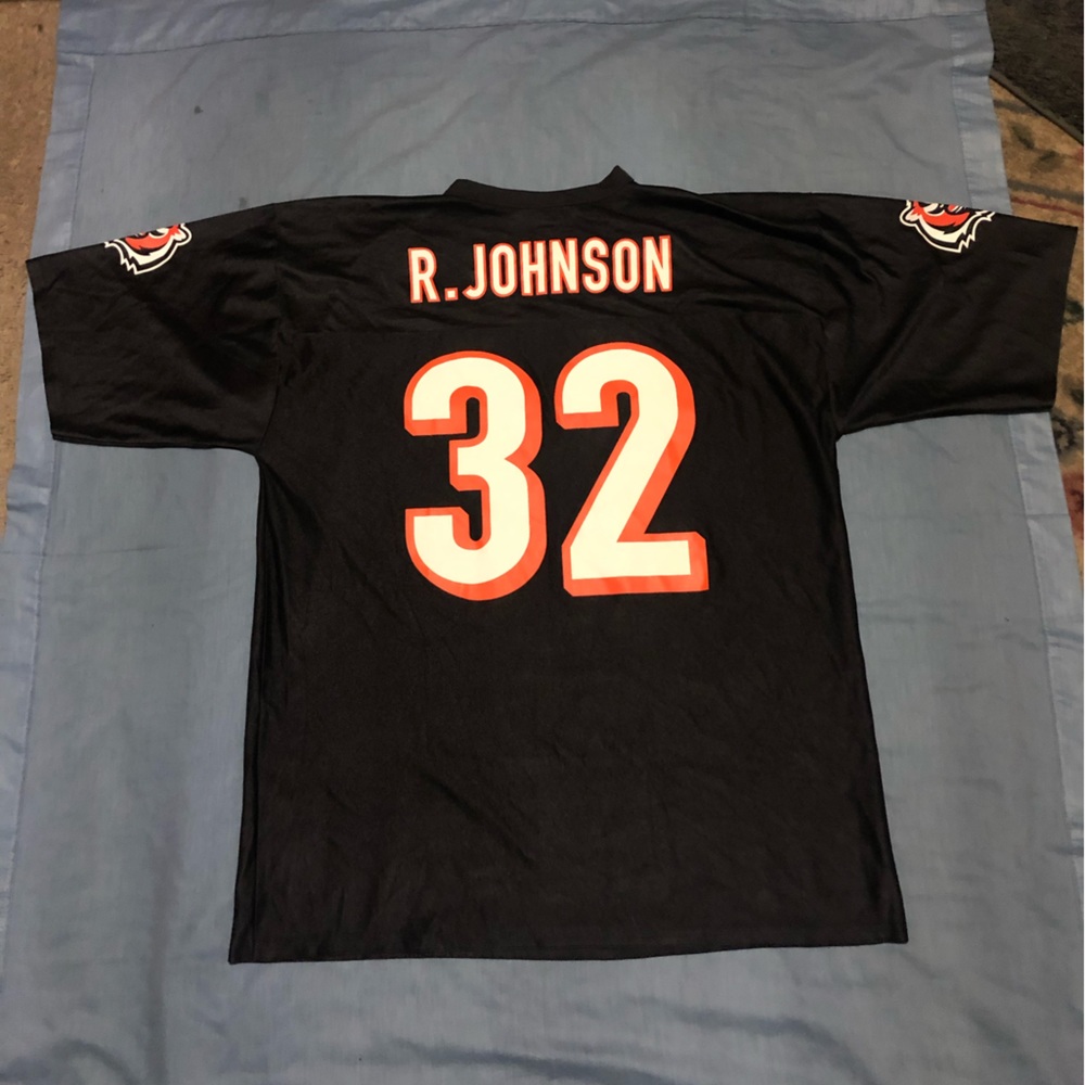 NFL Cincinnati Bengals vintage vintage rare Rudi Johnson jersey size L